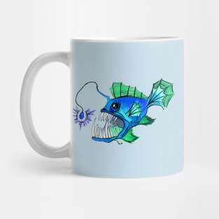 Blue Anglerfish Mug